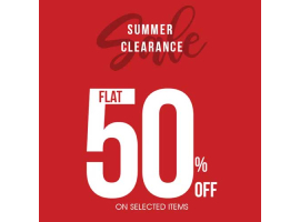 FOCUS Summer Clearance Sale FLAT 50% OFF on Selected Items